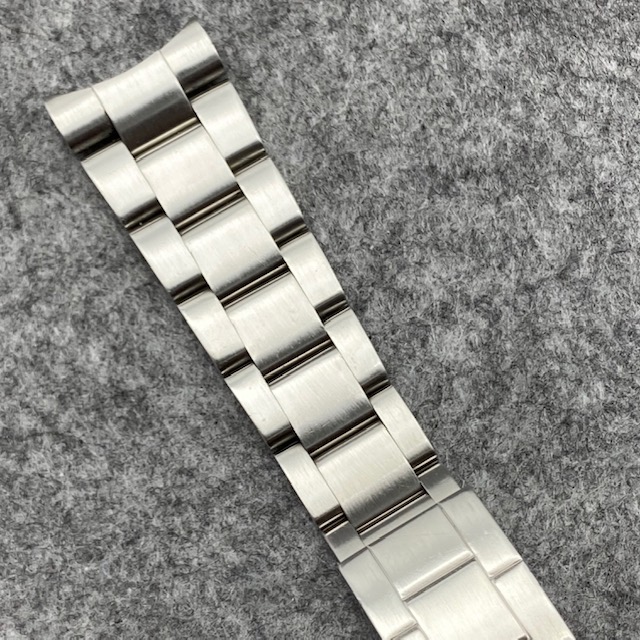 Mens Stainless Steel Rolex Oyster® Style Metal Bracelet Watch Band