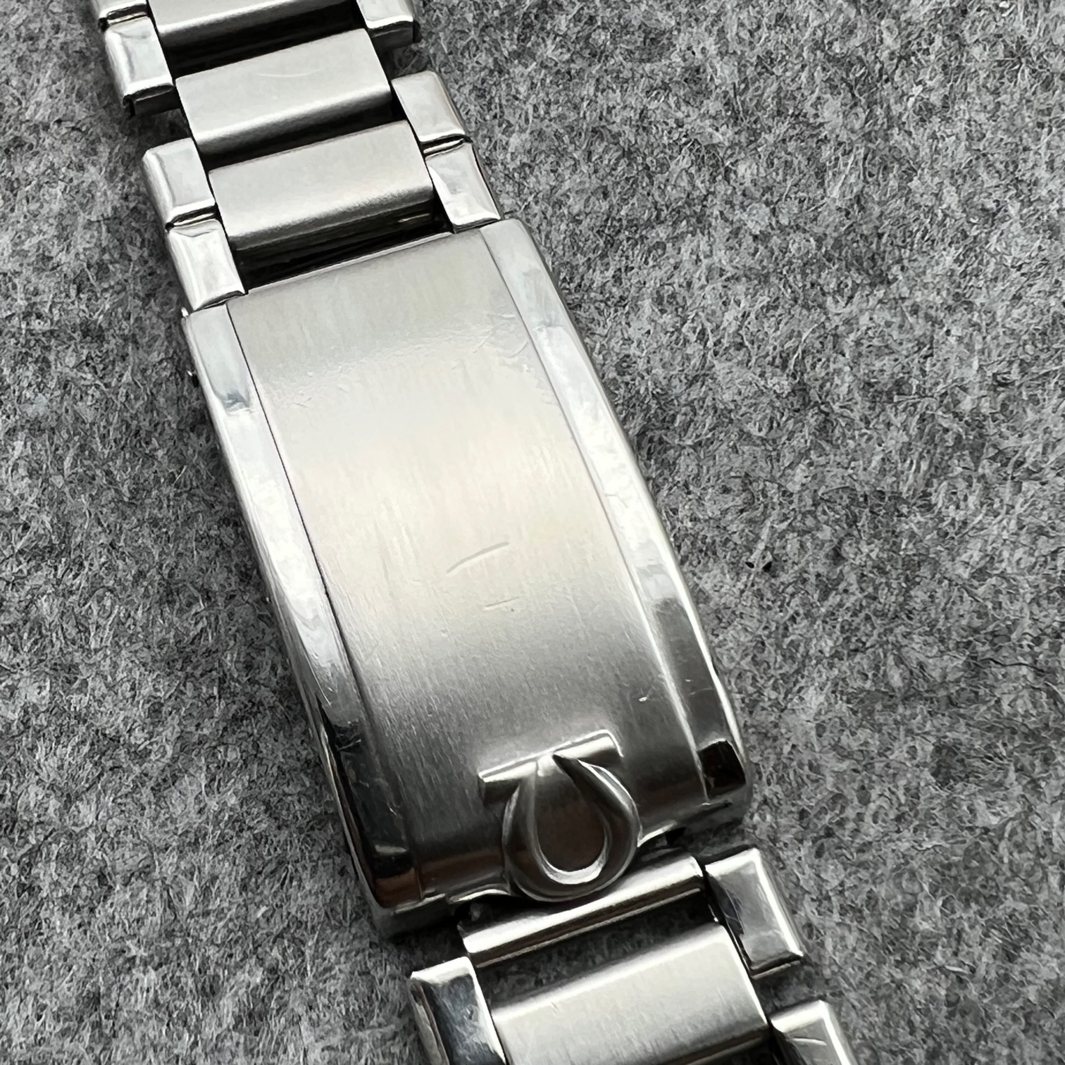 Forstner Model O Stainless Steel Watch Bracelet Omega Seamaster | Holben's
