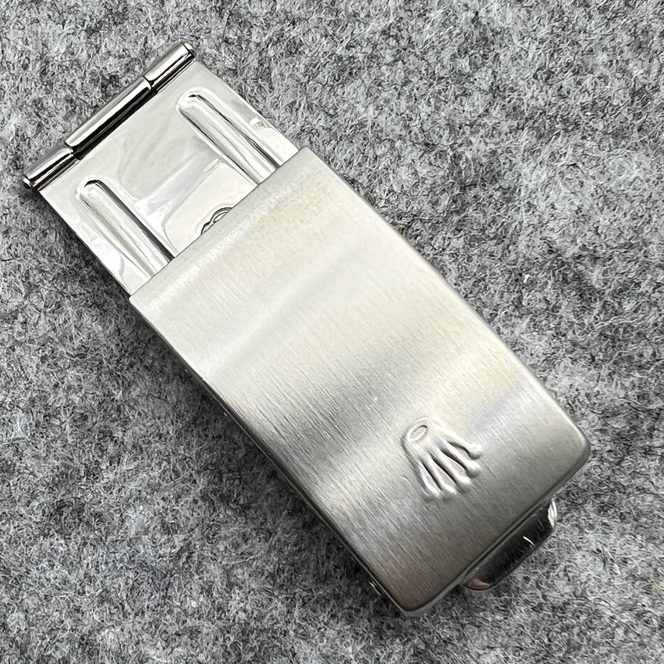 ROLEX 7836 6251H CLASP FOR 14KT STEEL GOLD BRACELETS NO DATE VERY NICE