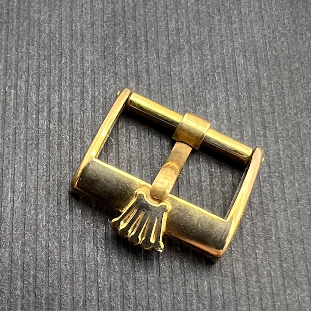 ROLEX EARLY YG PLATED BOUCKLE 14 MM FOR DATE PRE-DAYTONA DAYTONA MINT - Image 3