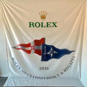 ROLEX SAILING REGATTA FLAG YEAR 2016 (CM 200X240) VERY NICE