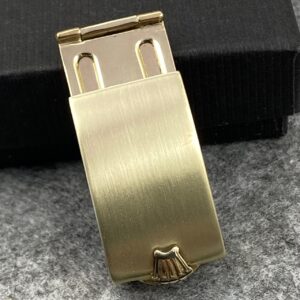 ROLEX RARE 18KT YG CLASP FROM THE 50'ies FOR 20 MM RIVIT - BEADS OF RICE - JUBILEE BANDS VERY NICE