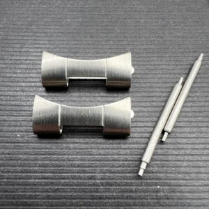 ROLEX PAIR OF 558B ENDLINKS FOR NO HOLE DJ GMT EXPLORER CASES VERY NICE