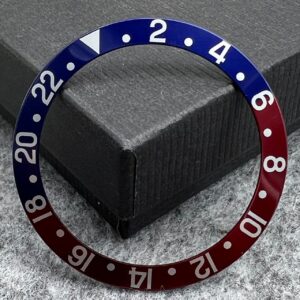 1675 16750 GMT RED BLUE FAT FONT INSERT WITH SERIFS BLUE BACK NOS