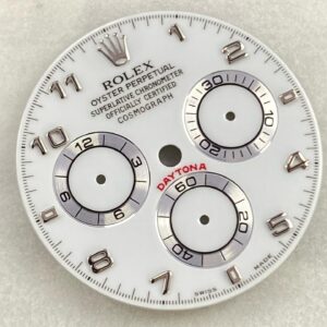 116520 DAYTONA WHITE THICK RED DAYTONA DIAL GREEN LUMI FLAWLESS