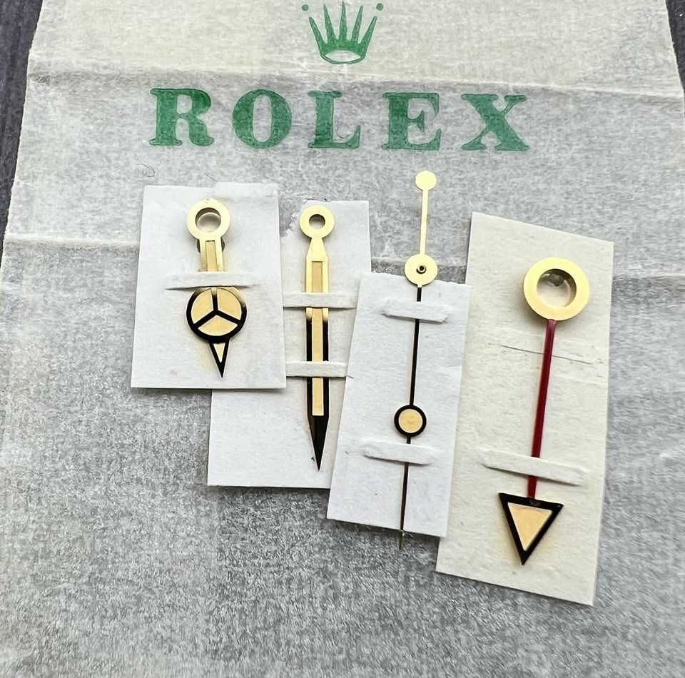 1675-3 1675-8 6542-8 GMT COMPLETE TRITIUM HANDSET WITH RARE RED 24H HAND NOS - Image 3