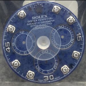 116509 116519 DAYTONA BLUE SODALITE DIAL WITH DIAMONDS NOS
