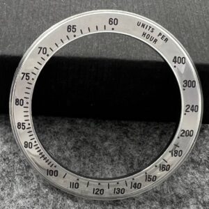 16520 116520 DAYTONA STEEL MK 6 BEZEL + BEZEL PROTECTOR NOS