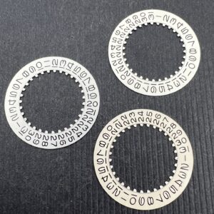 16800 16660 16014 SILVER DATE DISC (CAL 3035) ROUND 3 OPEN 6 AND 9 NOS