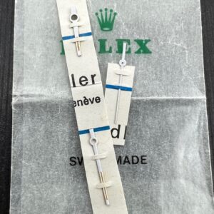 18039 18239 18038 18238 DAY DATE ALL WHITE HANDSET FOR BUCKLEY DIAL TRITIUM NOS