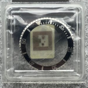 14060 SUBMARINER  COMPLETE BEZEL ASSEMBLY GREEN LUMI PEARL NOS