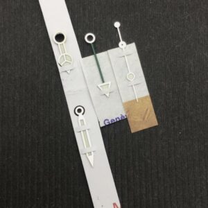 116710 LN GMT COMPLETE HANDSET FOR BLACK DIAL GREEN LUME NOS