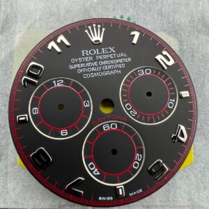 116509 116519 116520 DAYTONA BLACK RACING DIAL GREEN LUMI FLAWLESS