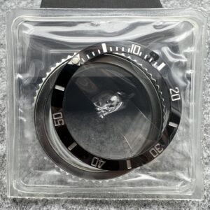 114060 116610 SUBMARINER COMPLETE BEZEL + BLACK CERAMIC INSERT NOS