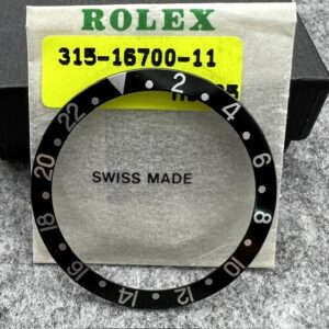 16700 16710 16760 GMT BLACK BEZEL INSERT NOS