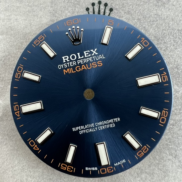 116400 GV MILGAUSS Z BLUE DIAL BLUE CERACHROME NOS