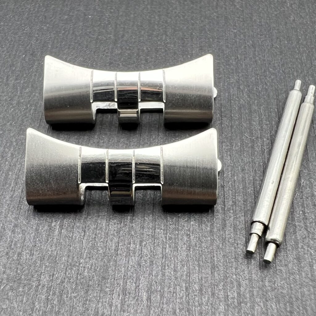 ROLEX PAIR OF 555 ENDLINKS FOR 62510H BRACELET ON DJ GMT EXPLORER MINT