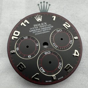 116509 116519 116520 DAYTONA BLACK RACING DIAL GREEN LUMINOVA NEW !