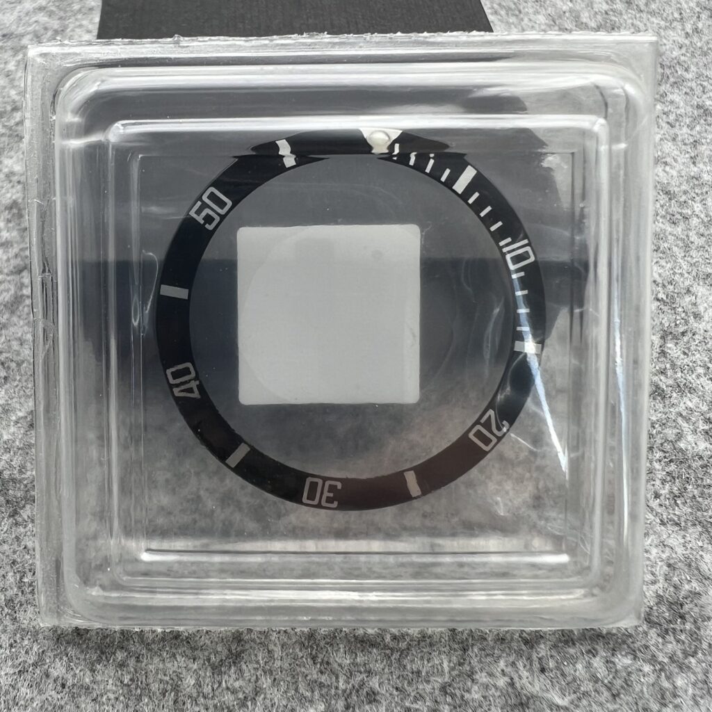 16610 16800 SUBMARINER BLACK INSERT GREEN LUMINOVA PEARL NOS