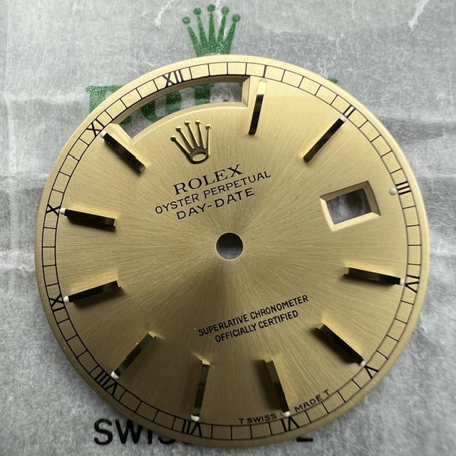 18038 18238 DAY DATE CHAMPAGNE DIAL LIGHT CREAM TRITIUM MINT